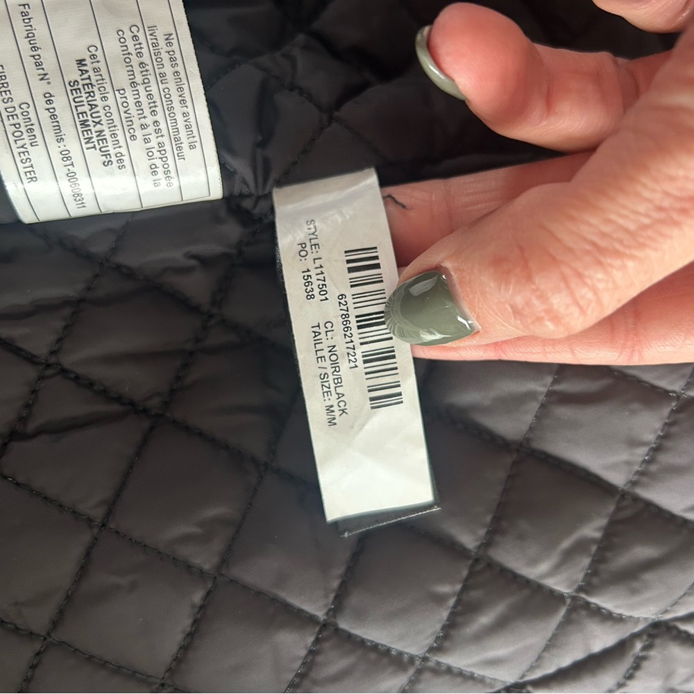 RUDSAK Quilted Black Real Leather Jacket (High collar hidden hood) - Picture 7 of 15